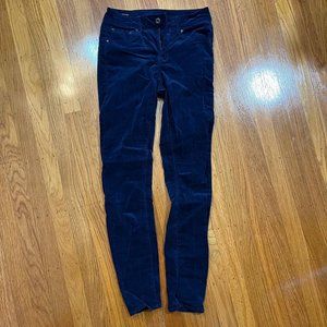 GStar Raw 3301 Velvet Skinny Jeans